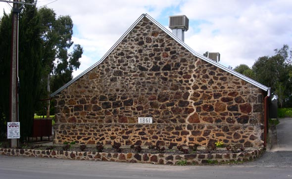 A Barossaironstone building