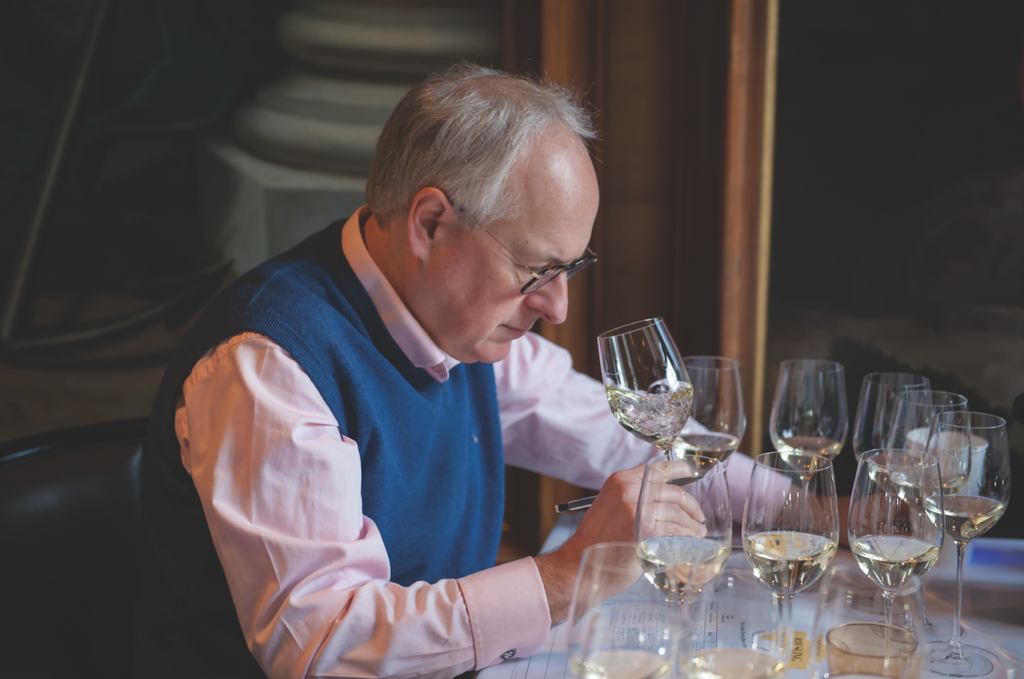 London wine show judge Jonathan Pedley MW