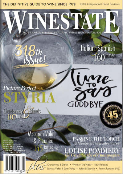The last issue of Winestate March 2023