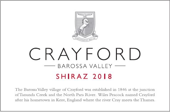 Crayford Barossa Valley Shiraz