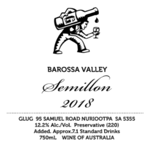 Glug Barossa Valley Semillon