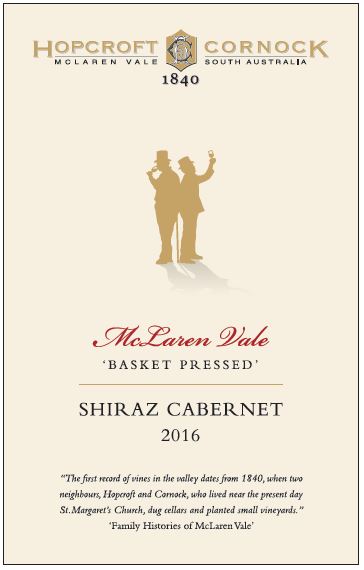 Hopcroft and Cornock McLaren Vale Shiraz Cabernet