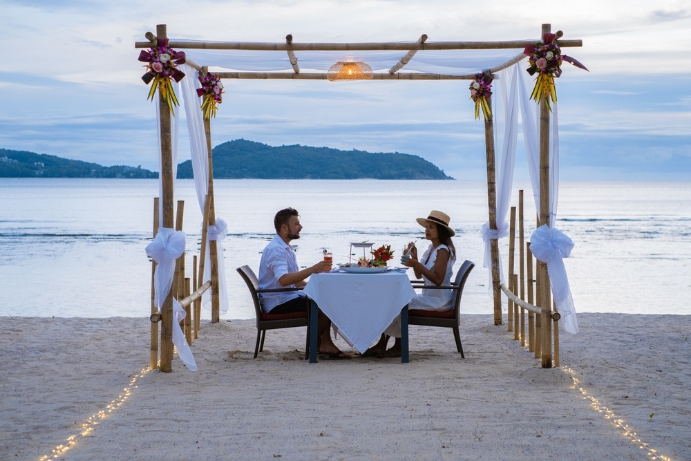 Tasting wine in Thailand