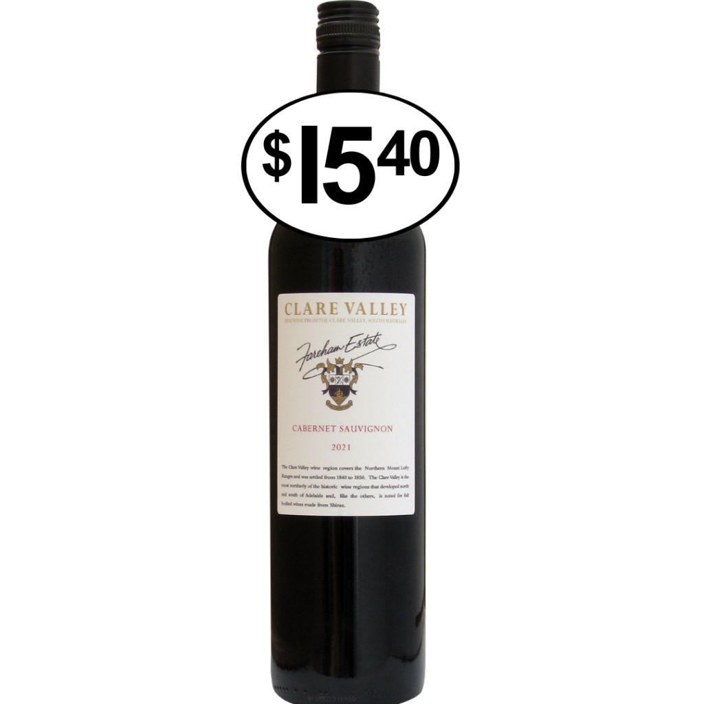 A five star winery Cabernet for $15.40 