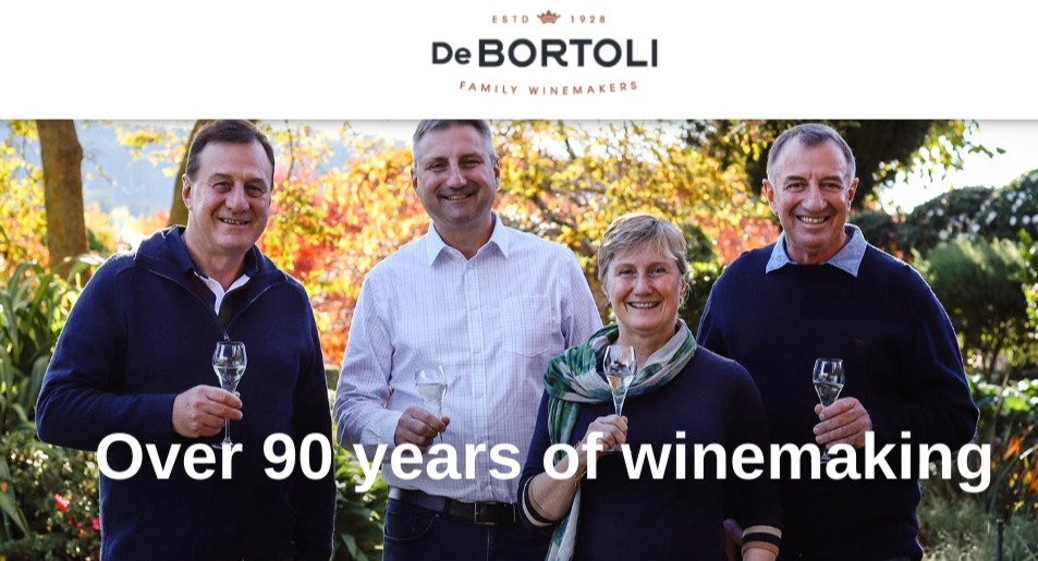 The de Bortoli wines family
